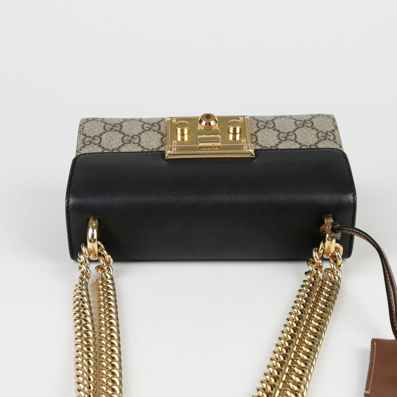 GUCCI Paddle Lock 小號鏈條單肩斜背包-4