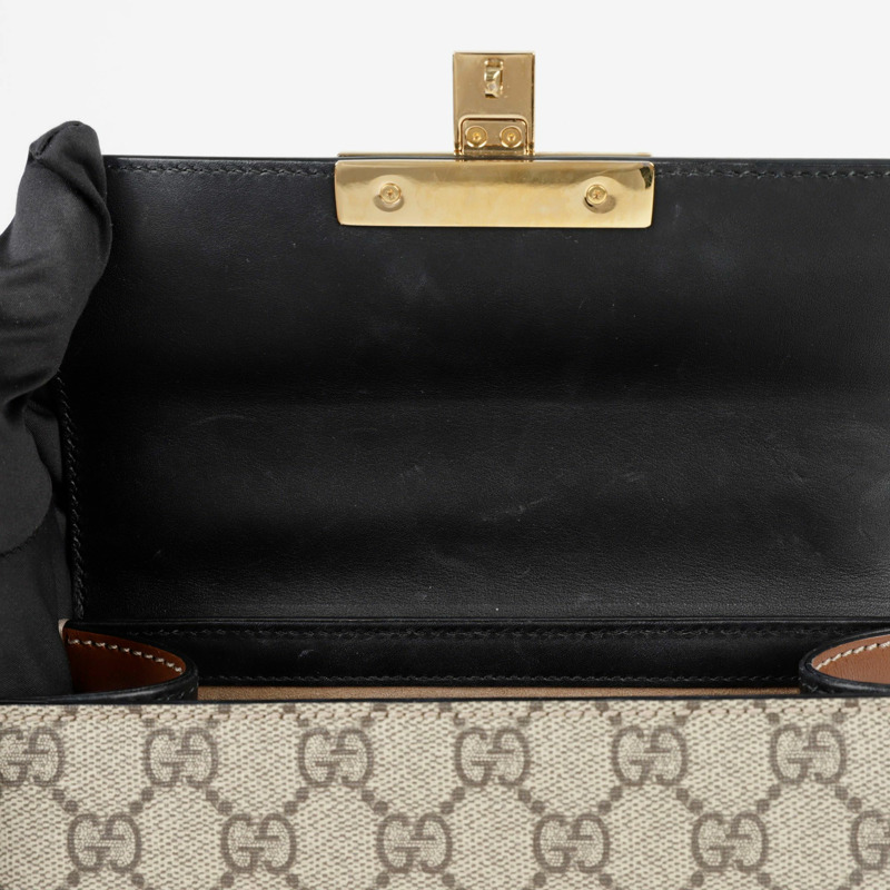 GUCCI Paddle Lock 小號鏈條單肩斜背包-9