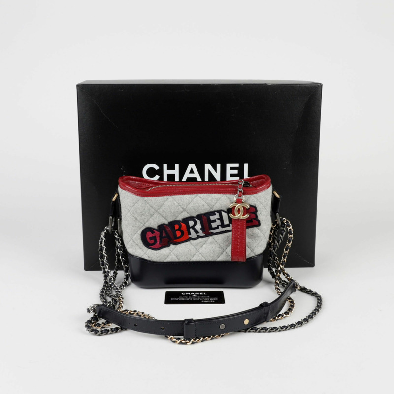 【包稅】CHANEL Gabrielle 小鏈條單肩斜背包-0