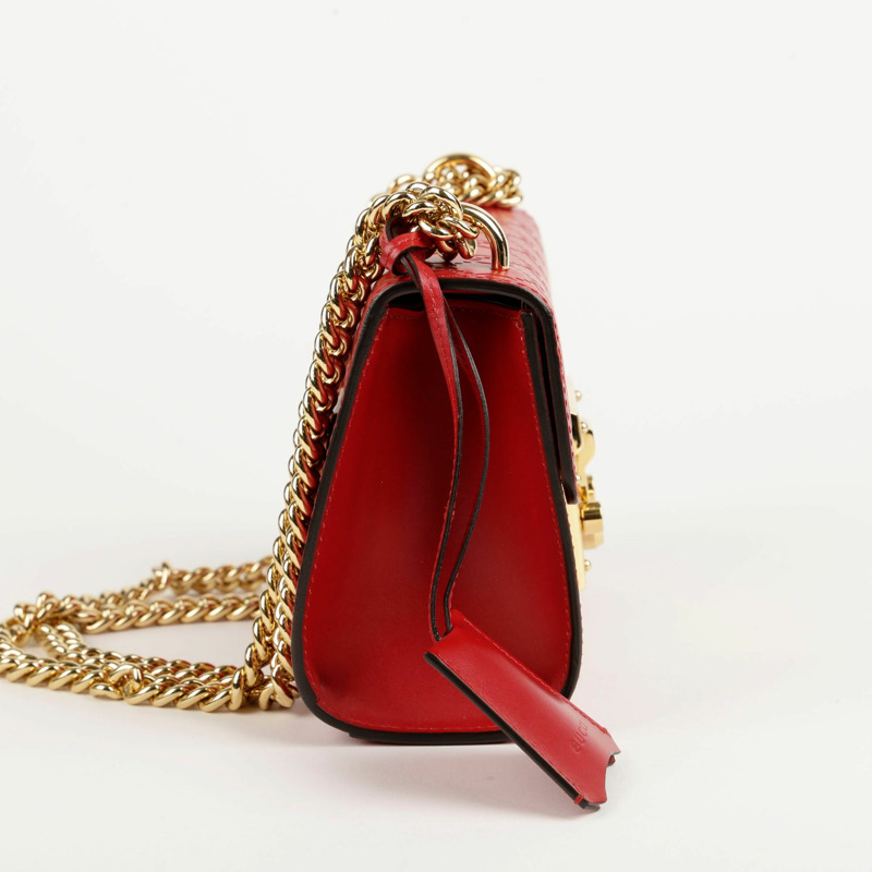 GUCCI 掛鎖小號鏈條單肩斜背包-10