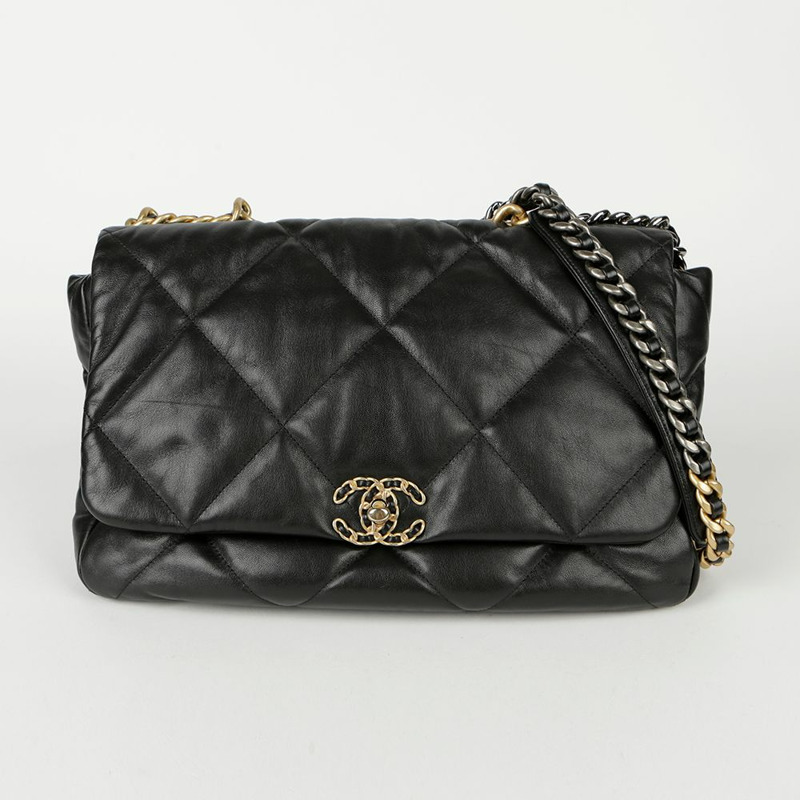 【包稅】CHANEL 19吋超大單肩包-1