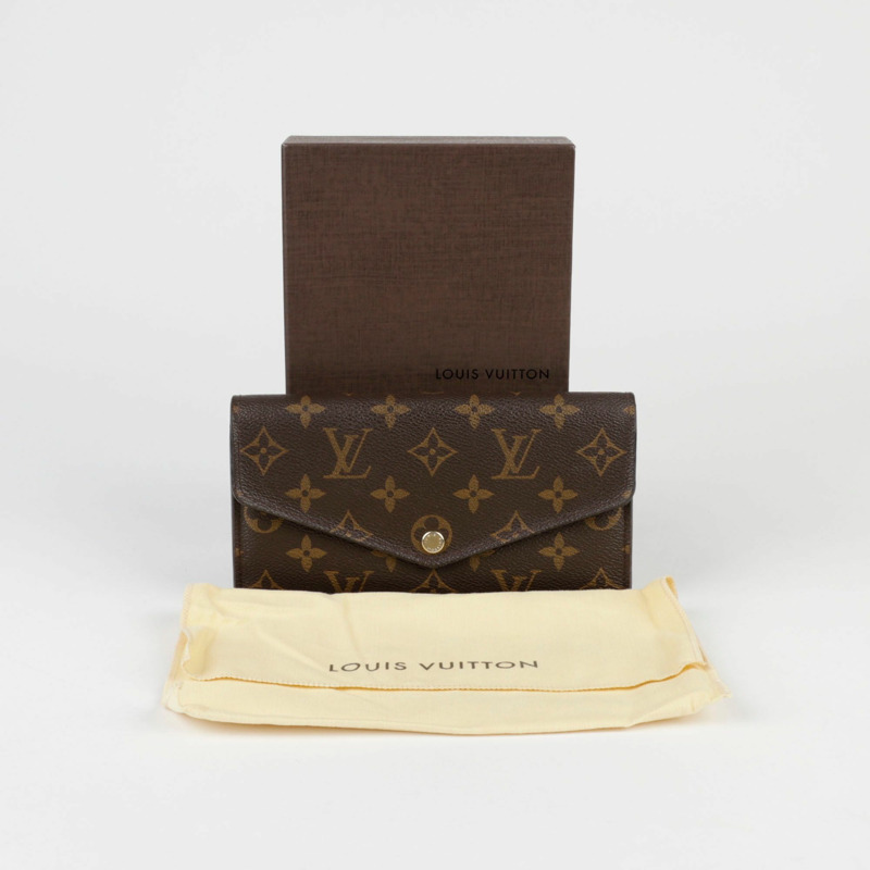 LOUIS VUITTON Sarah Wallet 長版皮夾-0