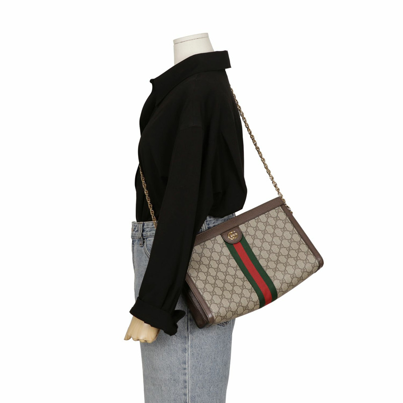 GUCCI Ophidia GG 中型單肩包-10