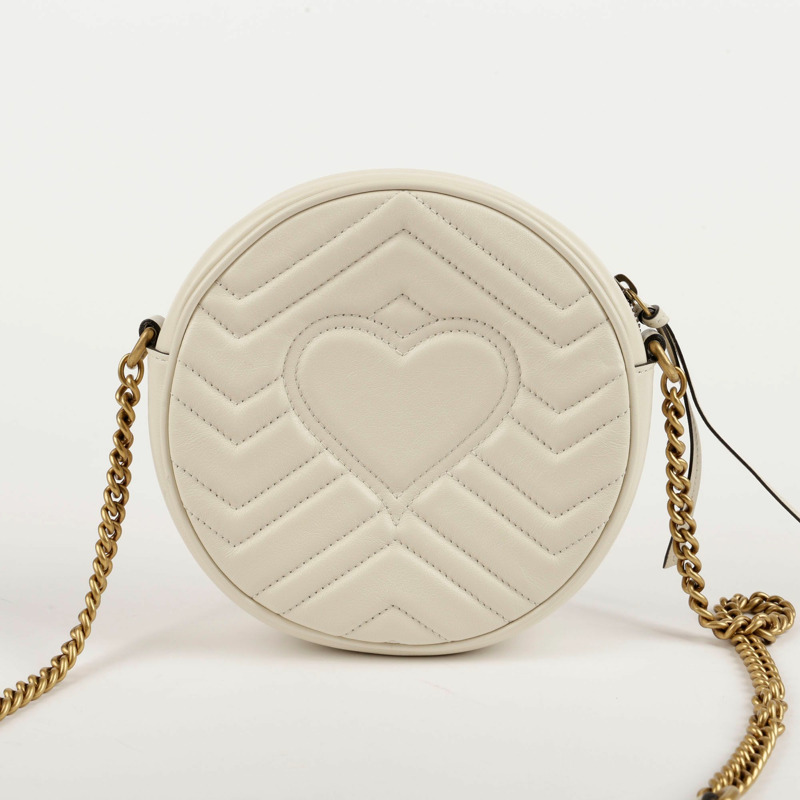 【包稅】GUCCI 550154 GG Marmont 迷你肩斜背包-5