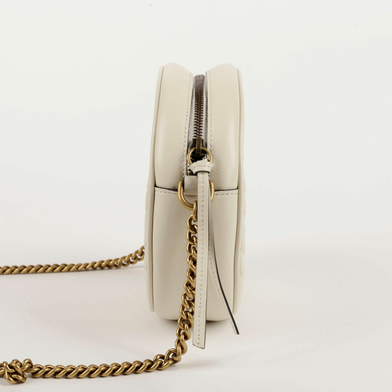 【包稅】GUCCI 550154 GG Marmont 迷你肩斜背包-7