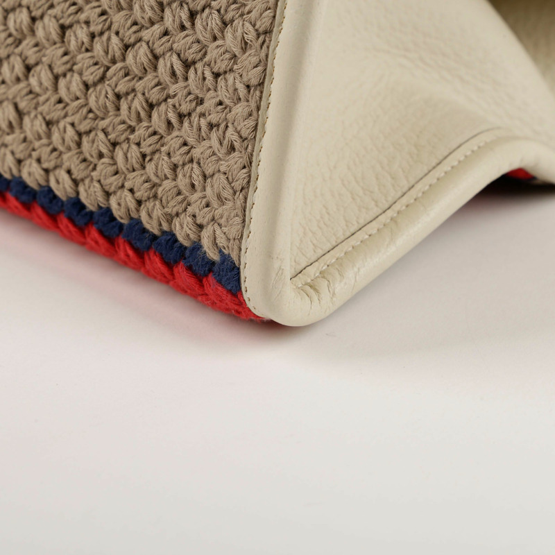 【包稅】GUCCI 條紋手提袋-8