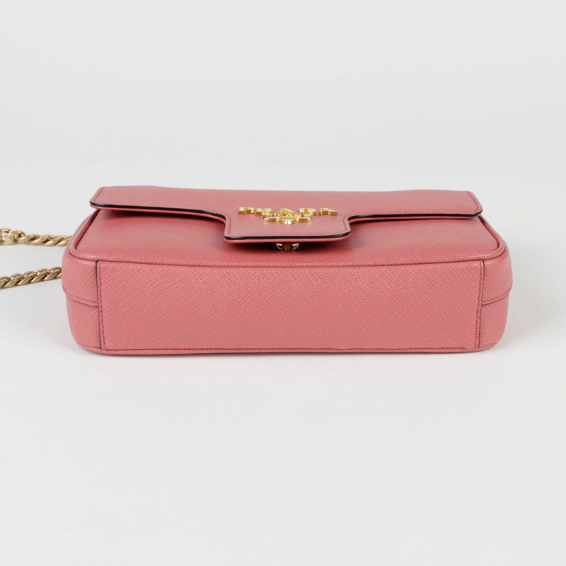 【包稅】PRADA 翻蓋鏈條肩斜背包-5