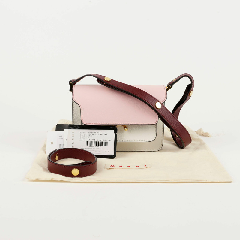 MARNI Mini Trunk 單肩斜背包-0