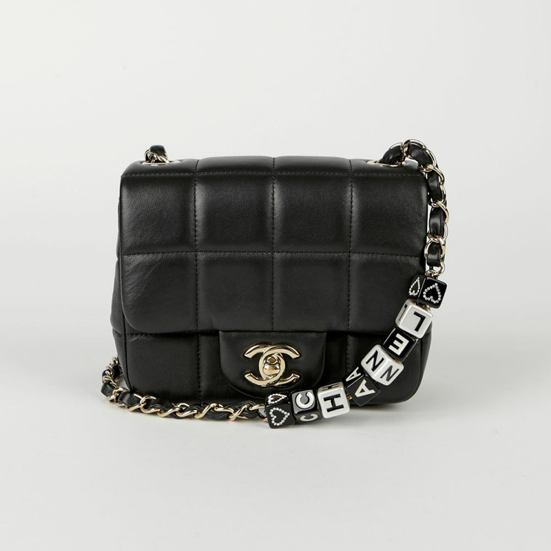 【包稅】CHANEL 立方體鏈條迷你肩斜背包-0