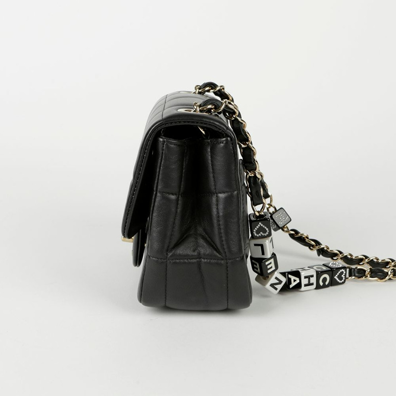 【包稅】CHANEL 立方體鏈條迷你肩斜背包-3