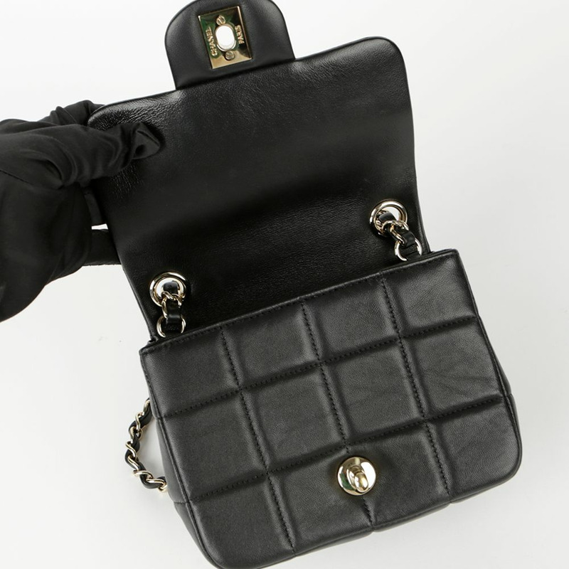 【包稅】CHANEL 立方體鏈條迷你肩斜背包-7