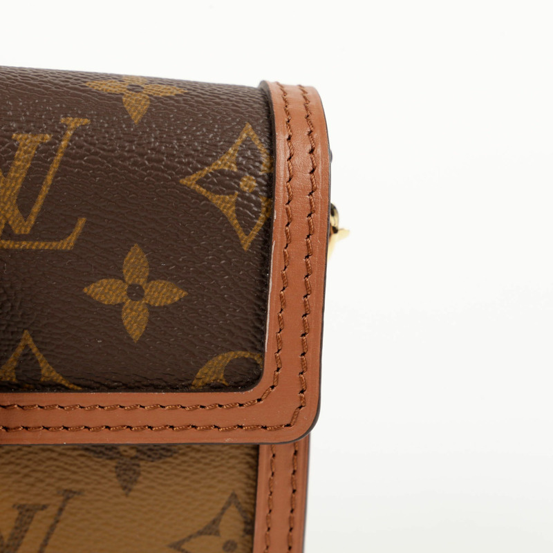 LOUIS VUITTON 海豚鏈條皮夾斜挎包-3