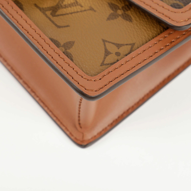 LOUIS VUITTON 海豚鏈條皮夾斜挎包-9