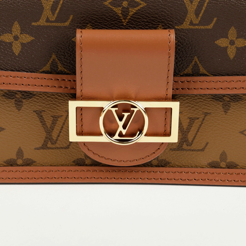 【包稅】LOUIS VUITTON Dauphine 鏈條皮夾與斜背包-2