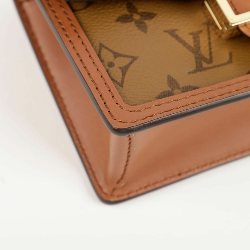 【包稅】LOUIS VUITTON Dauphine 鏈條皮夾與斜背包-8