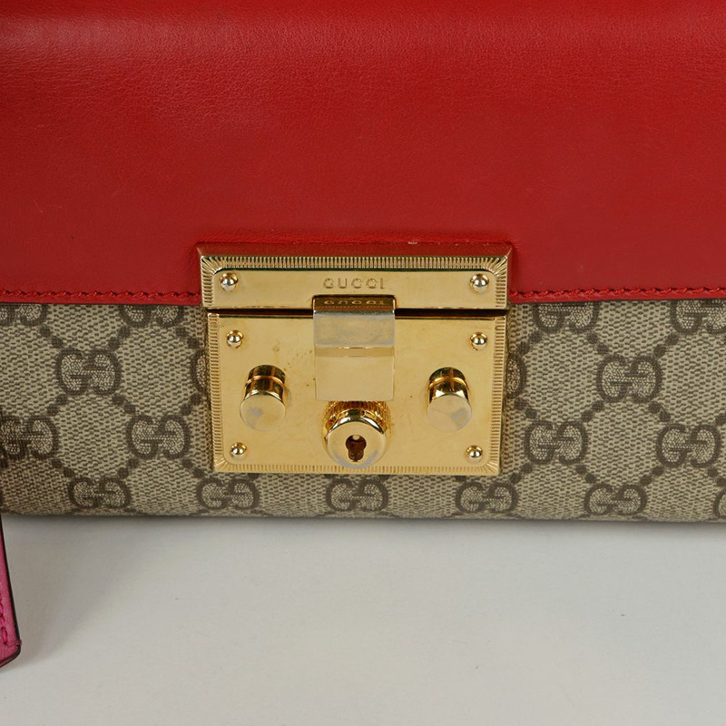 GUCCI 掛鎖小號鏈條單肩斜背包 409487-1