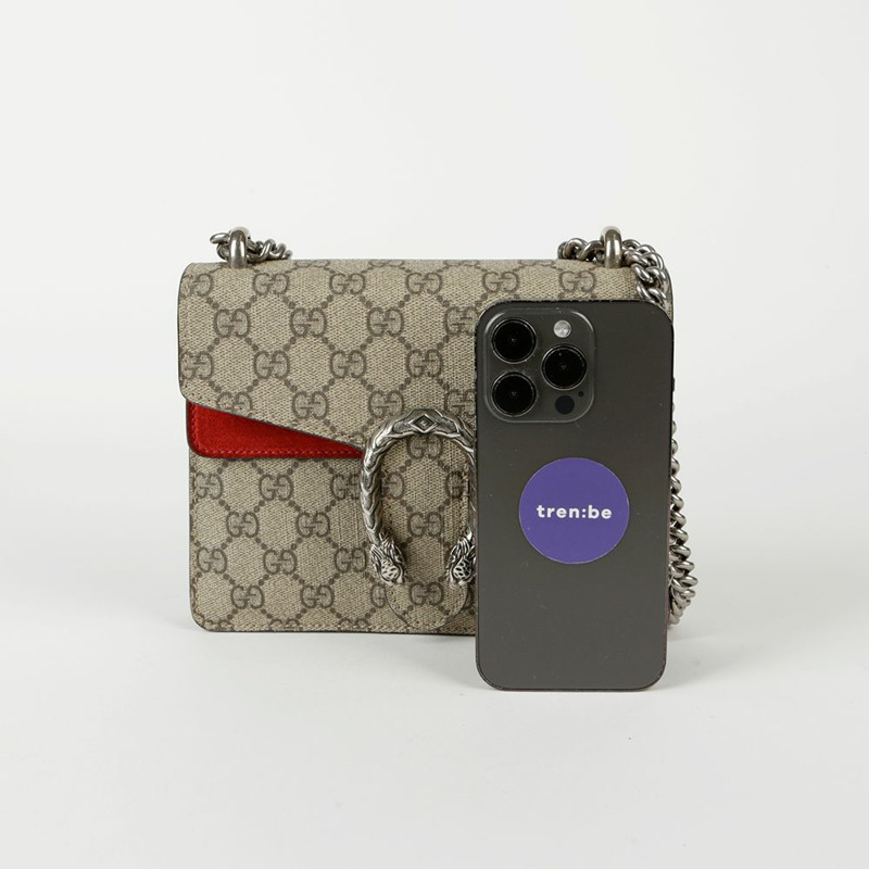 【包稅】GUCCI 狄俄尼索斯迷你鏈條單肩包-6