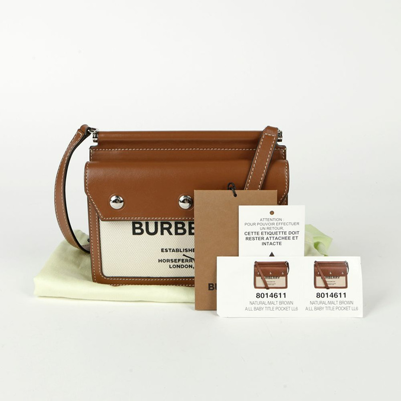 BURBERRY Hosperi Title 口袋斜背包-0