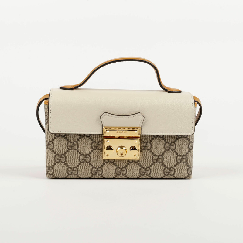 GUCCI Paddlelock 迷你托特包和單肩包 652683-1
