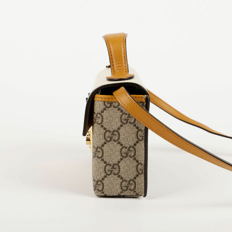 GUCCI Paddlelock 迷你托特包和單肩包 652683-3