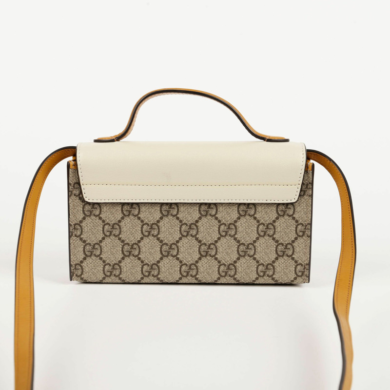GUCCI Paddlelock 迷你托特包和單肩包 652683-4