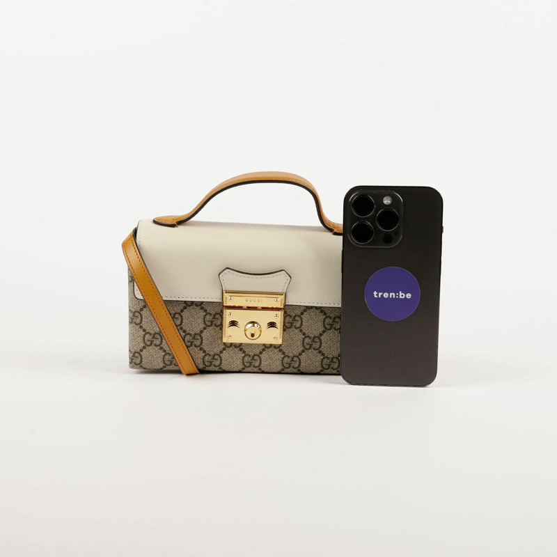 GUCCI Paddlelock 迷你托特包和單肩包 652683-9