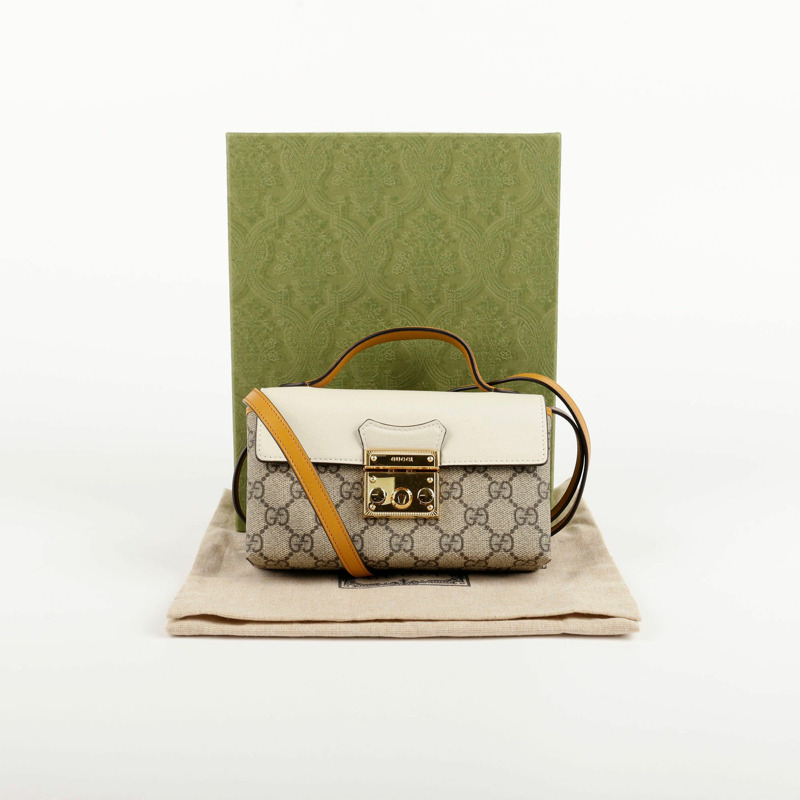 【包稅】GUCCI 652683 掛鎖迷你手提單肩包-0