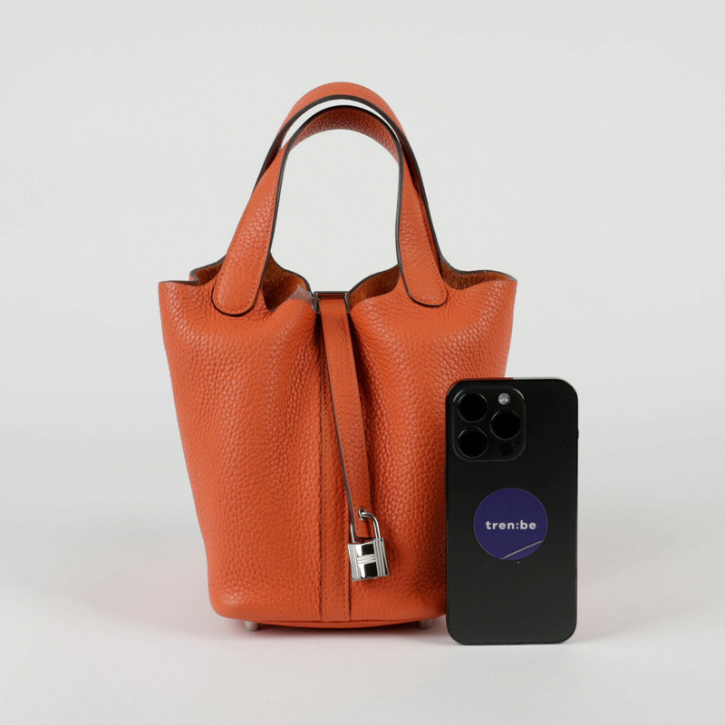 HERMES Plein Cuir Picotin 18 手提包-7