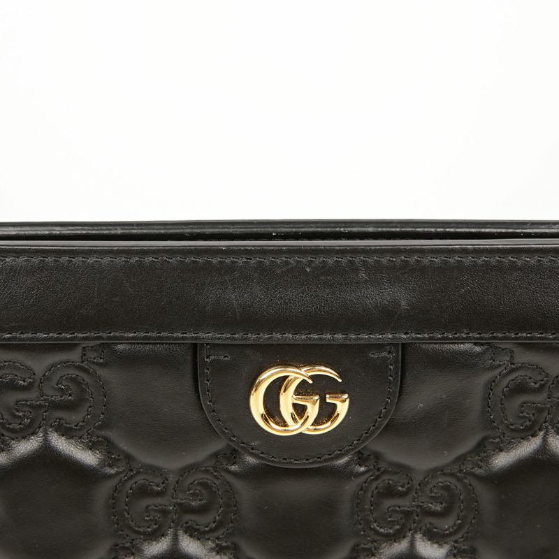 GUCCI GG Matelassé 小號皮革肩背包與斜背包-2