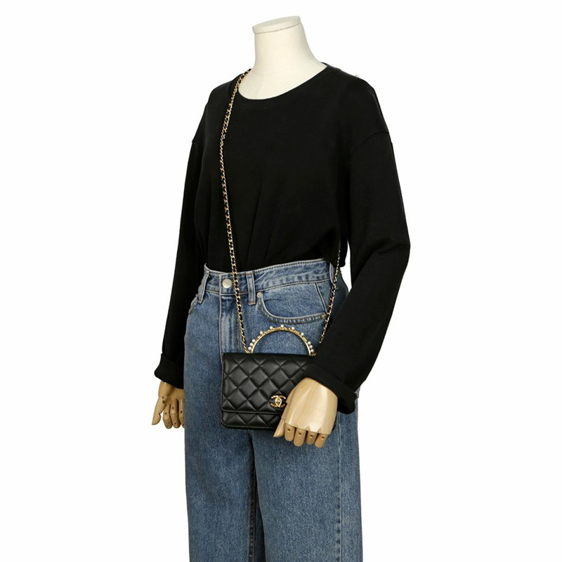 【包稅】CHANEL WOC迷你手提單肩包-10