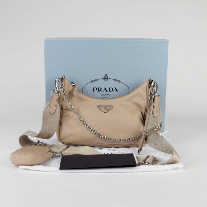 PRADA Reedition Hobo 肩背包與斜背包-0