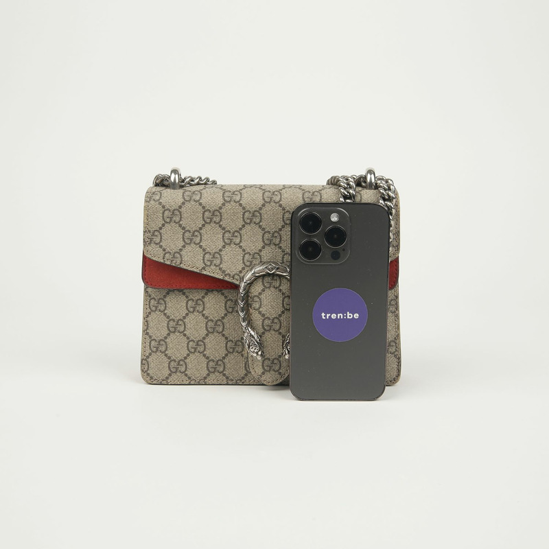 GUCCI Dionysus 迷你鏈條單肩斜背包-10