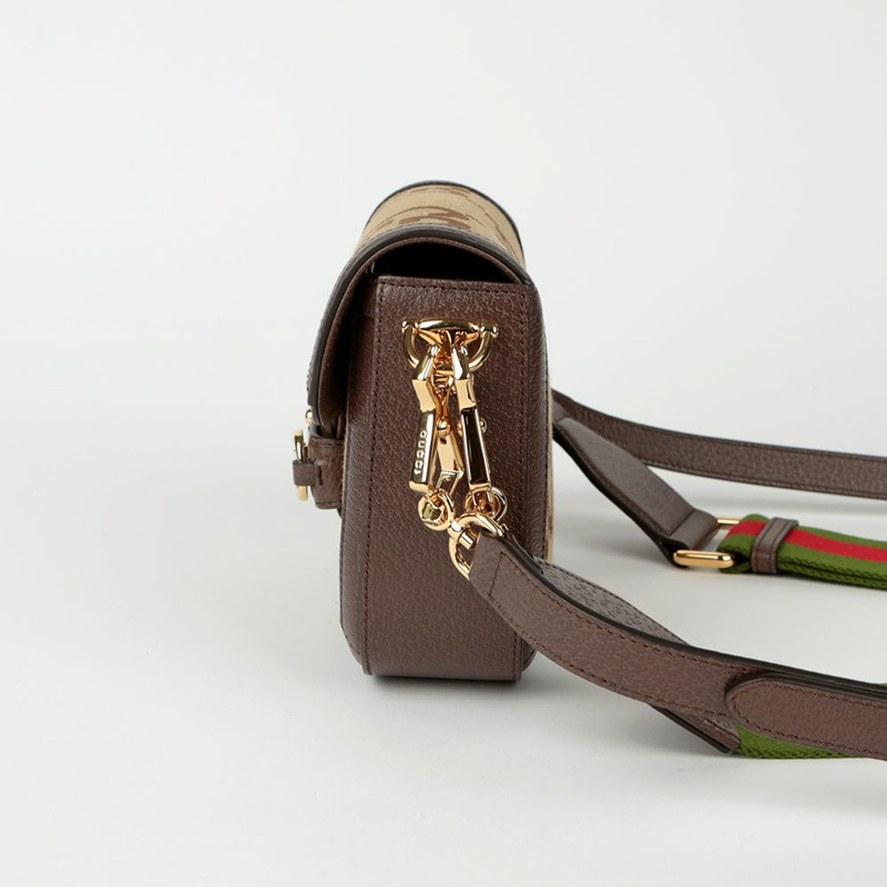 【包稅】GUCCI Jumbo GG 馬銜扣 1955 迷你肩斜背包-4
