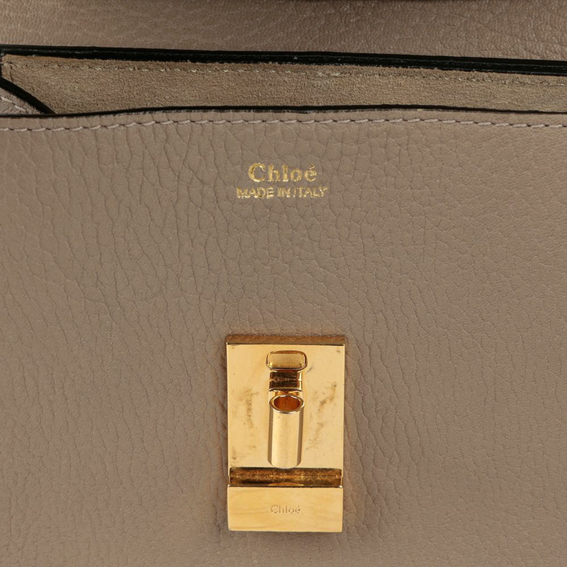 CHLOE Drew 鏈條肩斜背包-10