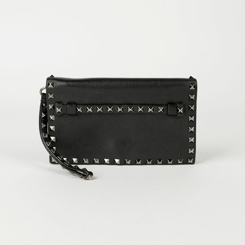 VALENTINO Rockstud 肩帶手拿包