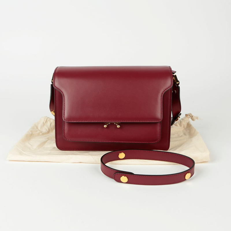 MARNI SBMPN09NO1 Trunk 中型單肩斜背包-0