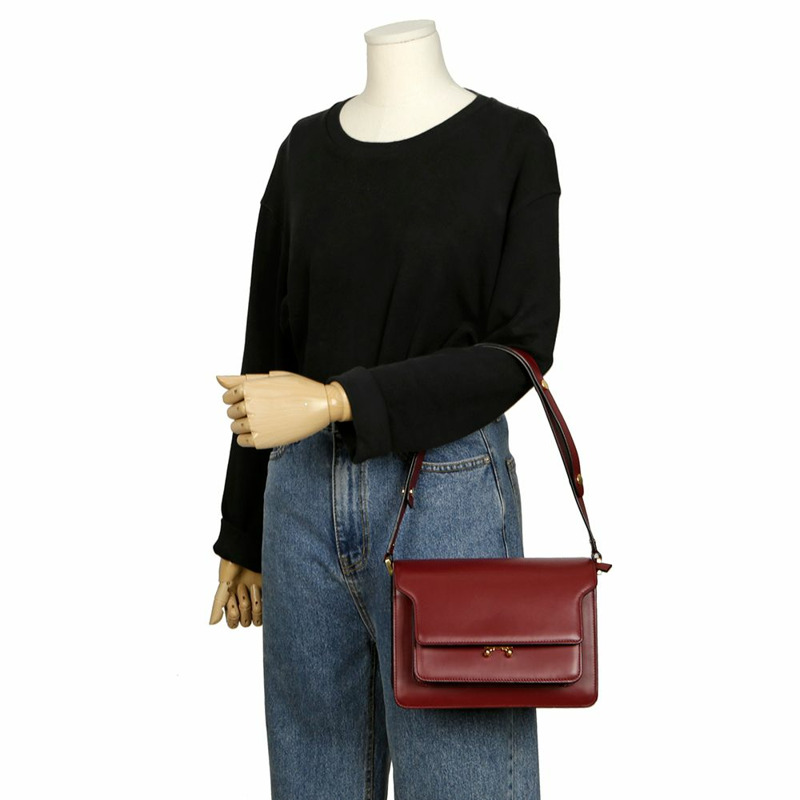 MARNI SBMPN09NO1 Trunk 中型單肩斜背包-13