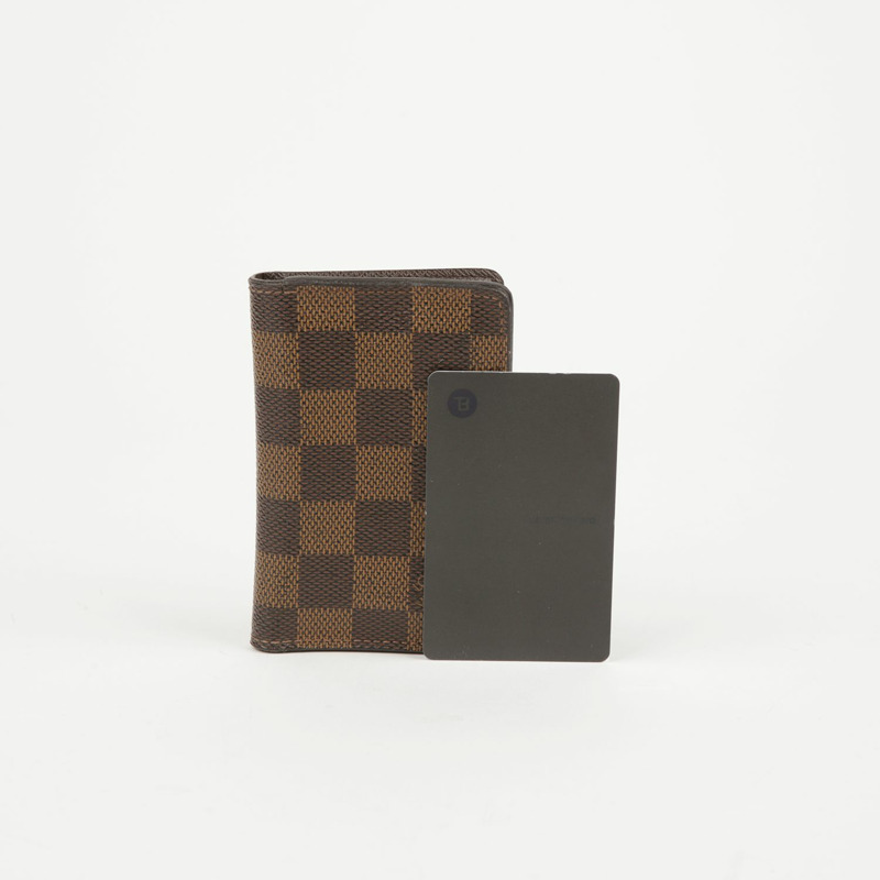 LOUIS VUITTON Damier 口袋收納卡夾-9