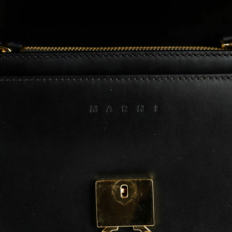 MARNI Trunk 中單肩斜背包-7