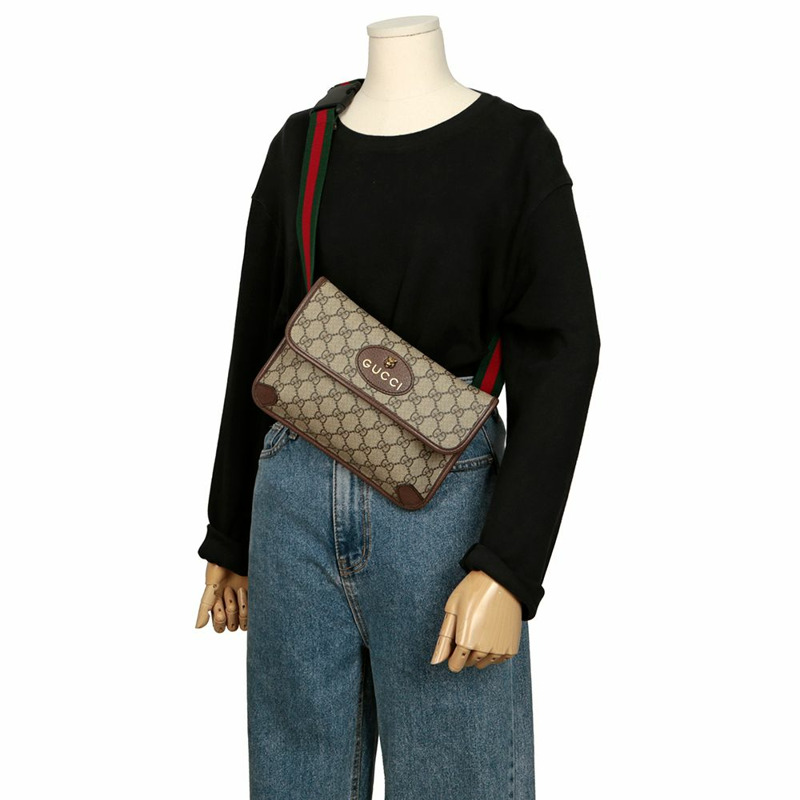 GUCCI GG Supreme Neo Vintage 腰包-16