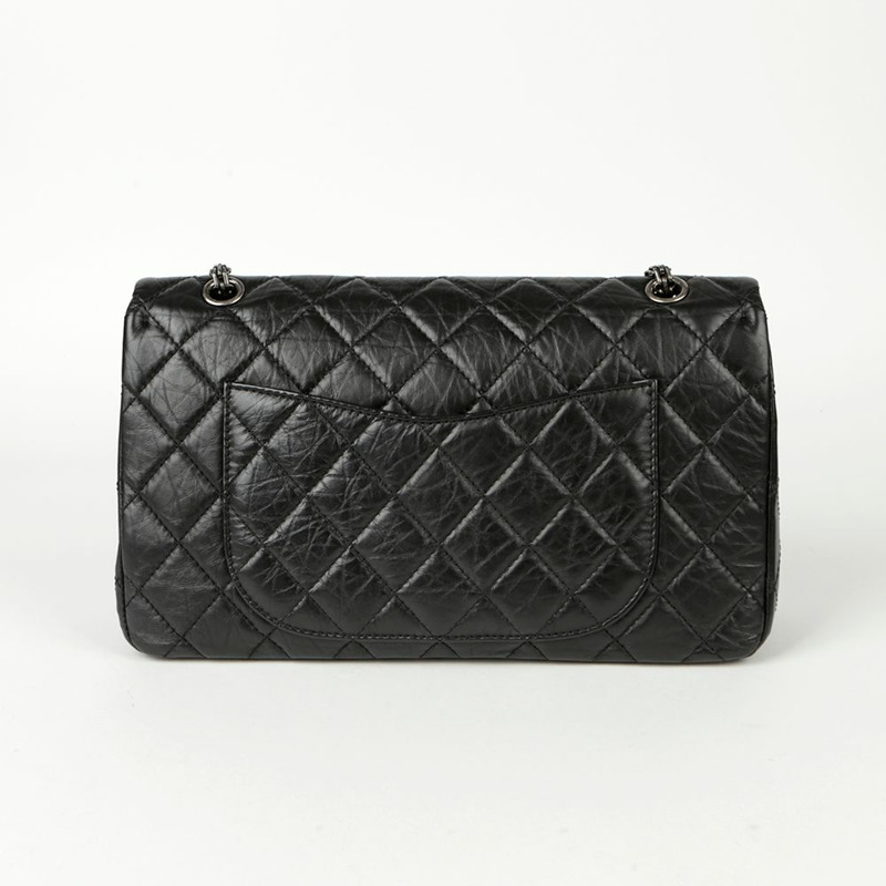 【包稅】CHANEL 2.55 復古超大翻蓋單肩斜背包-3