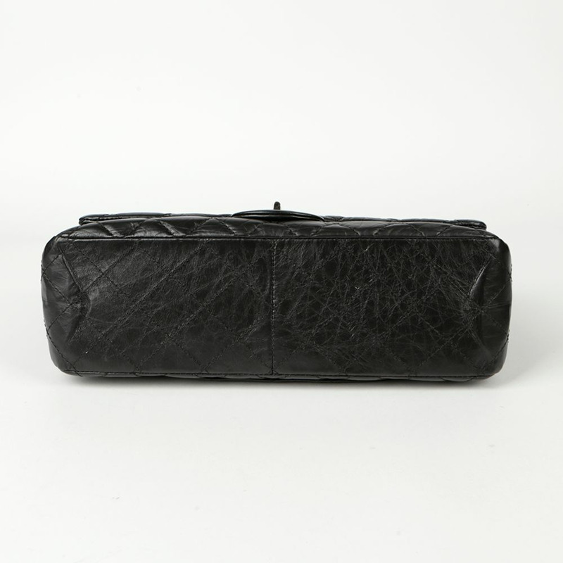 【包稅】CHANEL 2.55 復古超大翻蓋單肩斜背包-5