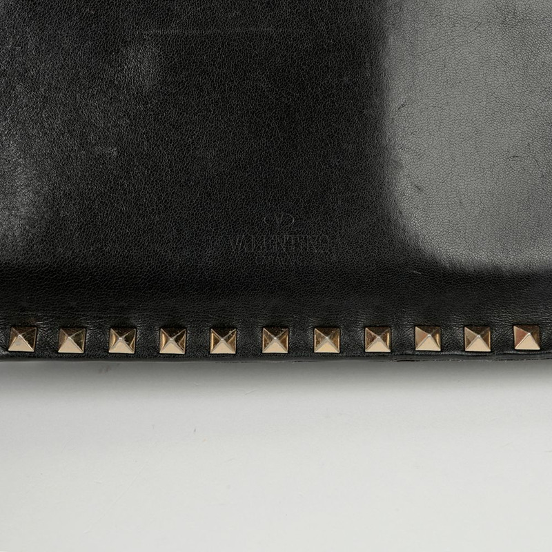 VALENTINO Rockstud 肩帶手拿包-5