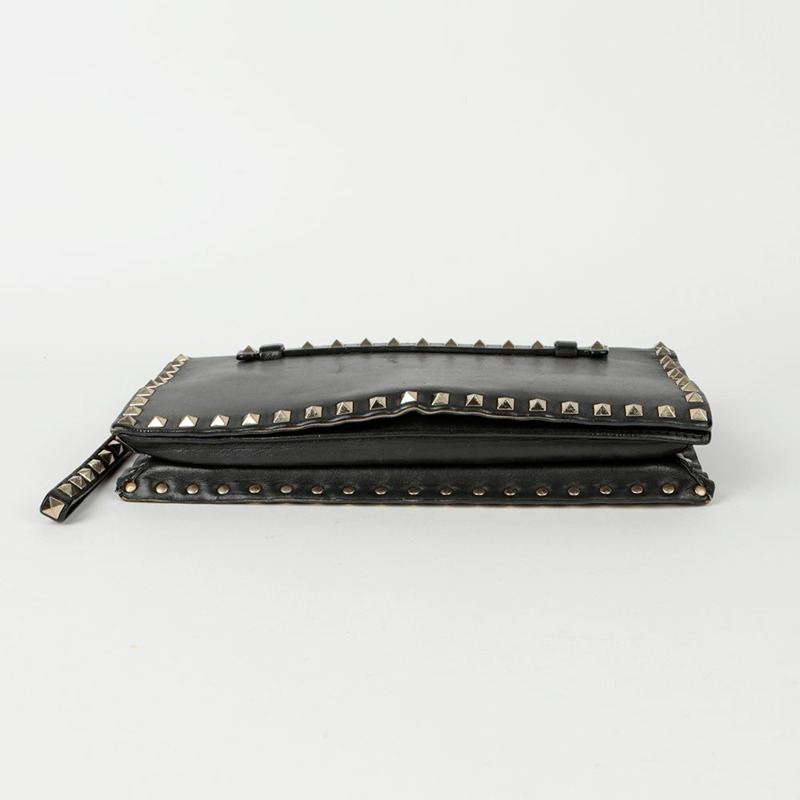 VALENTINO Rockstud 肩帶手拿包-9