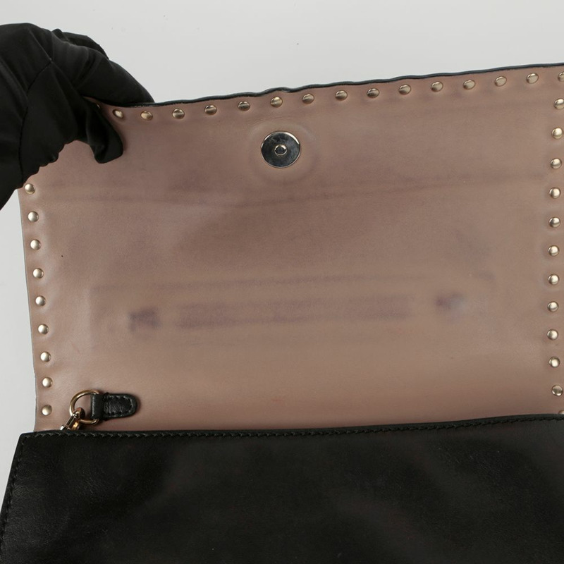 VALENTINO Rockstud 肩帶手拿包-15