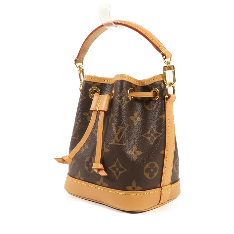 LOUIS VUITTON Monogram Nano Noe金扣手挽肩背兩用袋-2