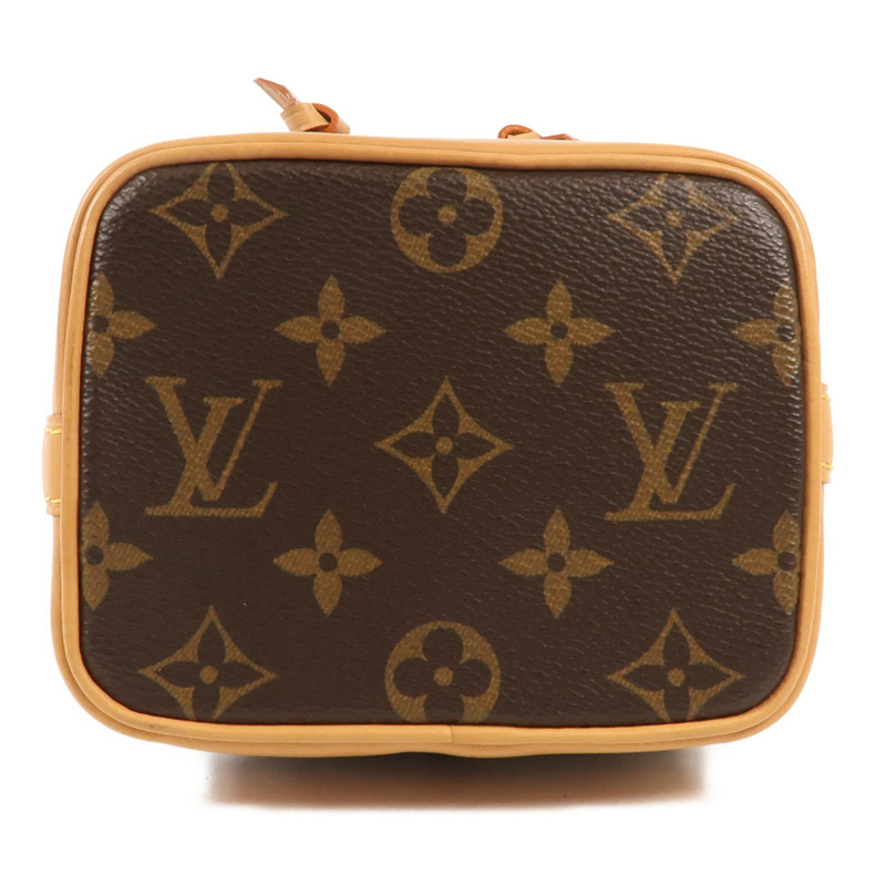 LOUIS VUITTON Monogram Nano Noe金扣手挽肩背兩用袋-3