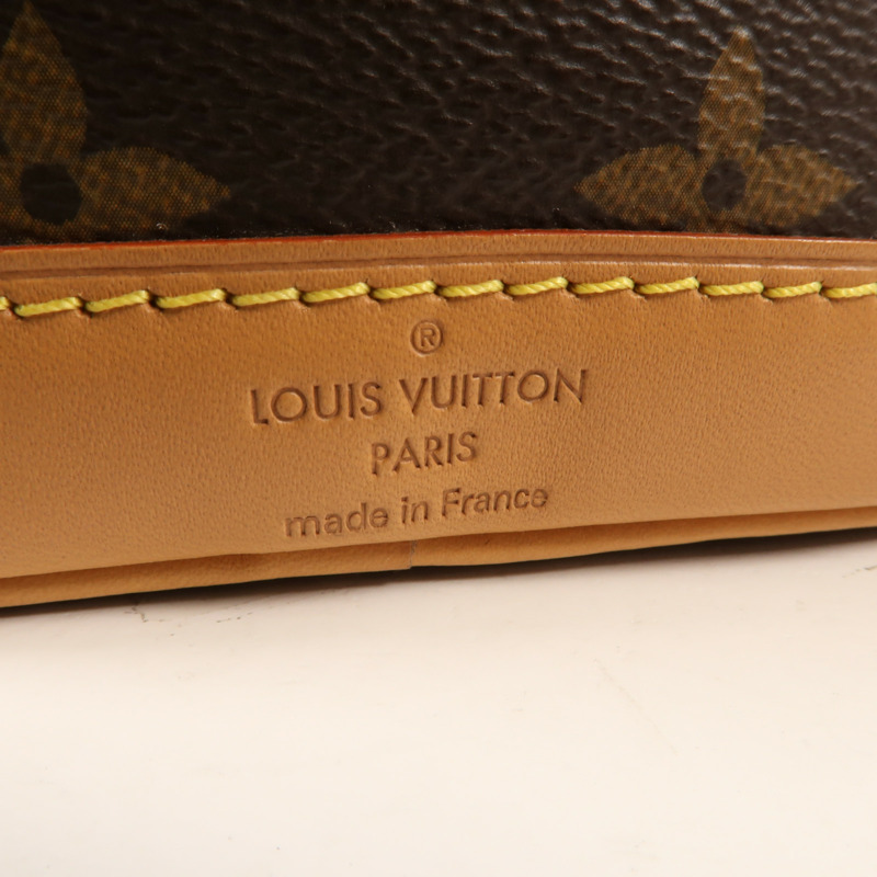 LOUIS VUITTON Monogram Nano Noe金扣手挽肩背兩用袋-10