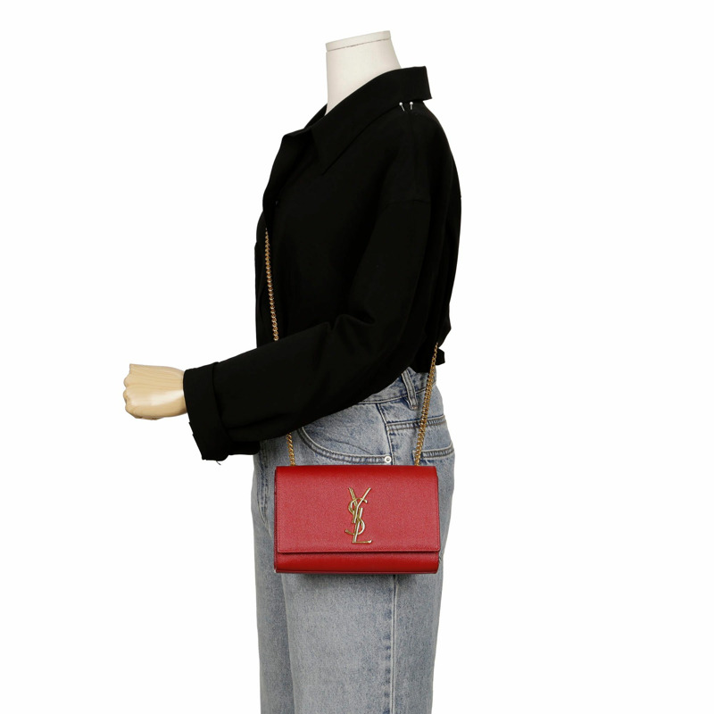 SAINT LAURENT Kate 小號肩斜背包-14