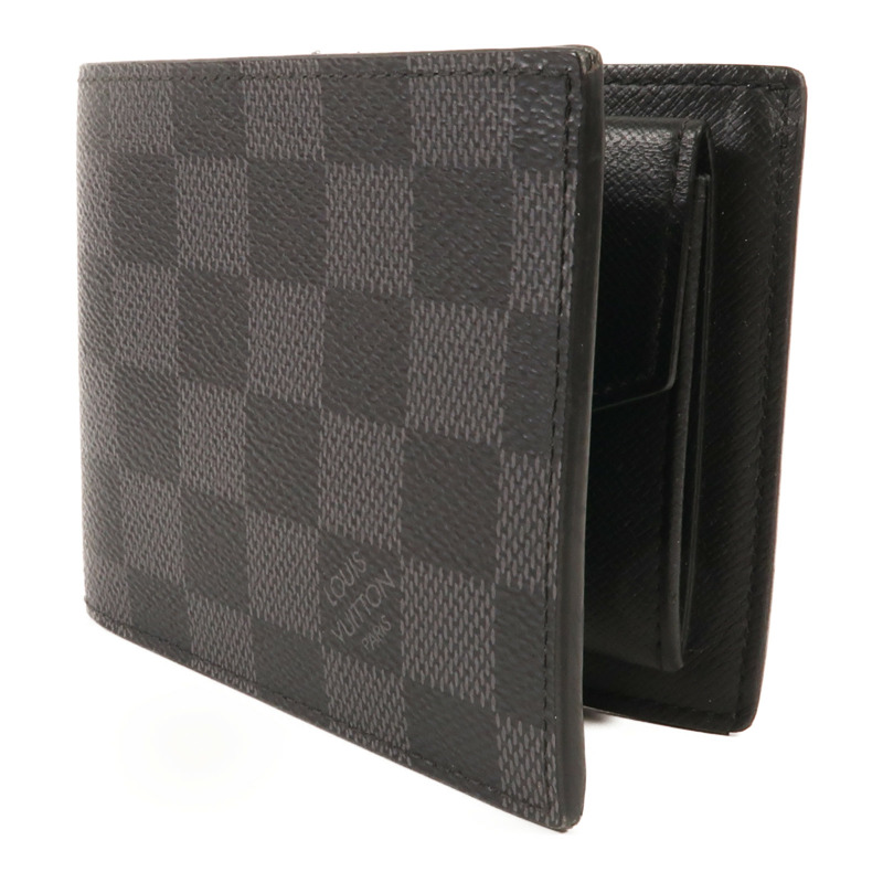 LOUIS VUITTON Damier Graphite Wallet錢包-2